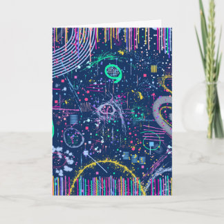 Bold Explorer: Abstract Maximalism  Card