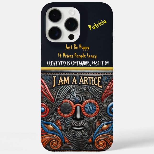 Bold Eye Art with Rich Textures Case-Mate iPhone Case (Back)