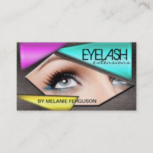 BOLD EYELASH EXTENSIONS  BUSINESS CARD