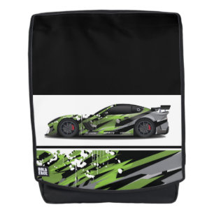 Bold Face Backpack-Sports Car Backpack