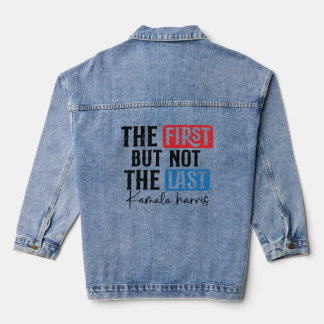 Bold First and Last Typography Design – Personaliz Denim Jacket