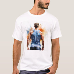 Bold Fitness Art – Gym and Motivational Decor T-Shirt
