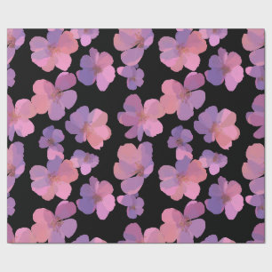 Bold Floral Spring Gift Wrap