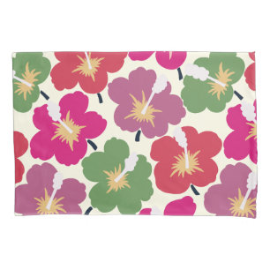 Bold Florals Multicolored Pillowcase