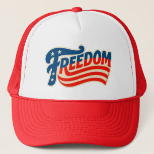 Bold FREEDOM  Trucker Hat