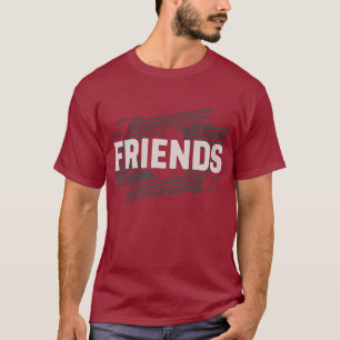 Bold Friends Typography Tee