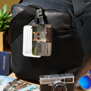 Bold & Fun Travel Luggage Tag