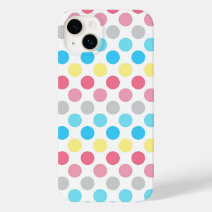 Bold Genderflux Pride Flag Colours Polkadots Case-Mate iPhone 14 Plus Case