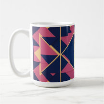 Bold Geometric Pattern – Classic Mug 15 oz