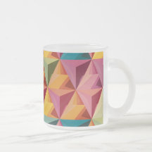 Bold Geometric Triangle Pattern
