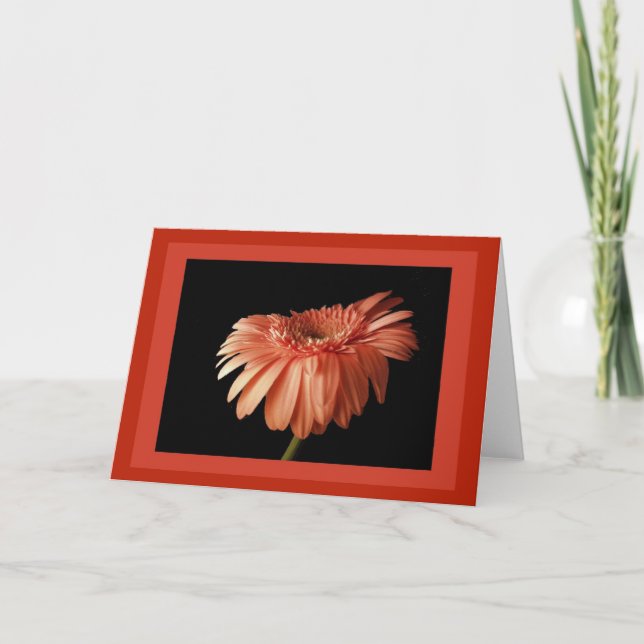 Bold Gerber Greeting Card (Front)