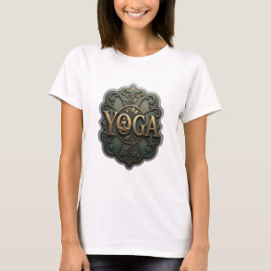 Bold Gold YOGA Graphic Tee