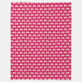 Bold Gradient Heart Fleece Blanket – Love Vibes