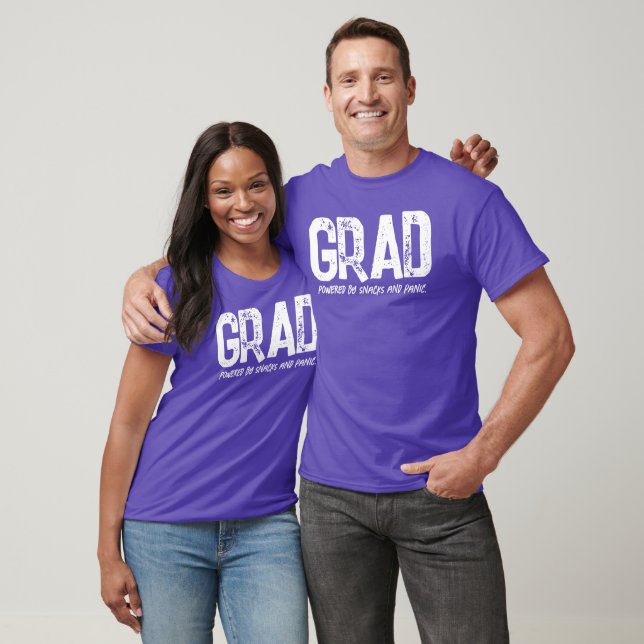 Bold Graduation Humour Design T-Shirt (Unisex)