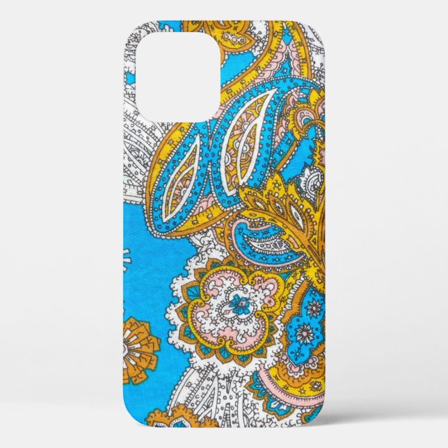Bold, grungy, islamic, psychedelic, colourful orna Case-Mate iPhone case (Back)