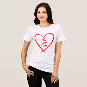 Bold Heart I’m Not Sorry Graphic Tee