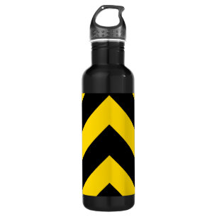 Bold Highway Traffic Bumble Bee Chevrons 710 Ml Water Bottle