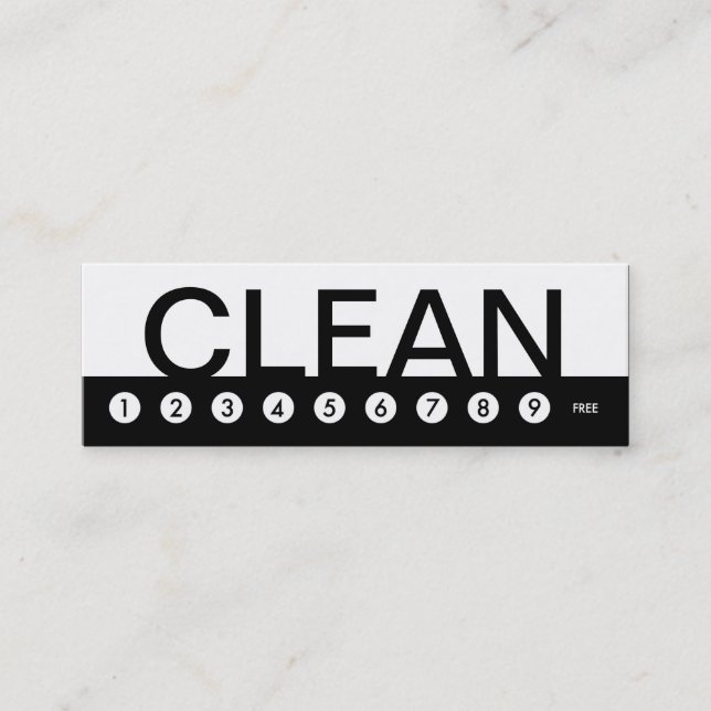 bold HOUSE CLEANING customer loyalty (Front)