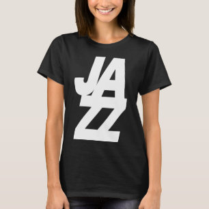 Bold Jazz Music logo design T-Shirt