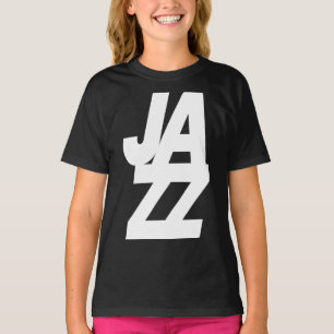 Bold Jazz Music logo design T-Shirt