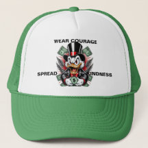 BOLD&Kind trucker hat:wear courage;spread kindness