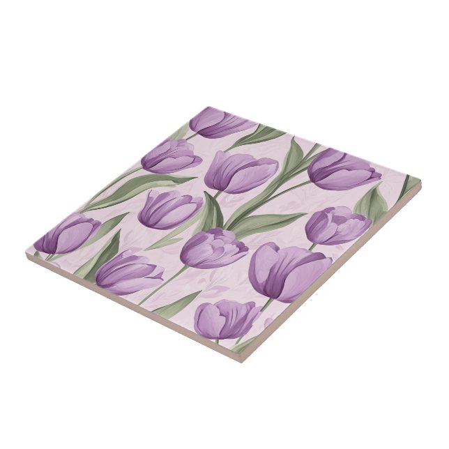 Bold Kitchen Tulip Ceramic Tiles  For Home Decor (Side)