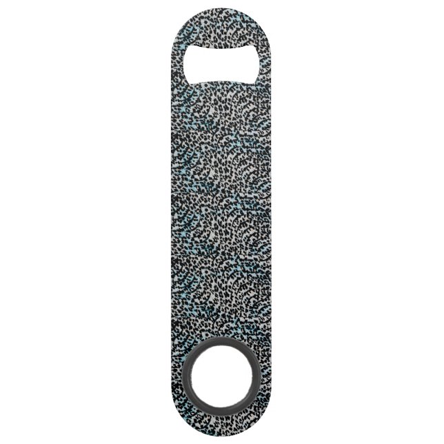  Bold Leopard Print Bottle Opener (Front)