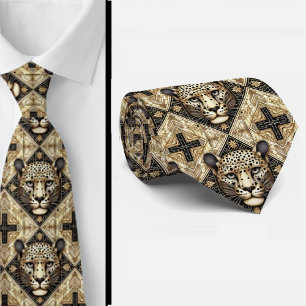 Bold Leopard Tie   Masculine Men's Fashion