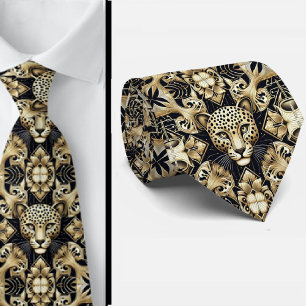 Bold Leopard Tie   Masculine Men's Fashion