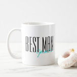 Bold Letters "Best Man" Personalised Wedding Party Coffee Mug<br><div class="desc">Personalised gifts for your wedding party.</div>