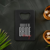 Bold Letters "Father of the Bride" Wedding Party