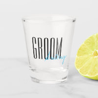 Bold Letters "Groom" Personalised Wedding Party