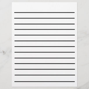 Bold Line Low Vision Writing Paper