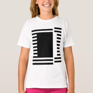bold lines square T-Shirt
