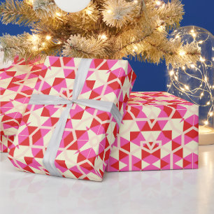 Bold Luxurious Celebration Festive Girlfriend Birt Wrapping Paper