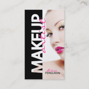 BOLD MAKEUP ARTIST BUSINESS CARD