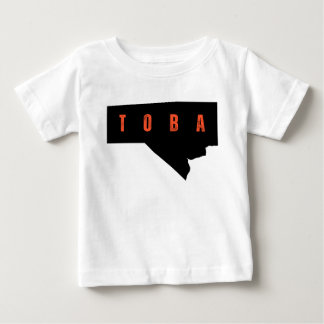Bold Manitoba Typography Map Shirt
