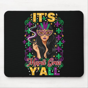 Bold Mardi Gras Festival Mask Celebration New Orle Mouse Mat