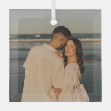 Bold Married & Merry Wedding Photo Newlywed