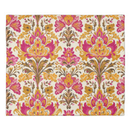 Bold Mediterranean Baroque Floral Pattern