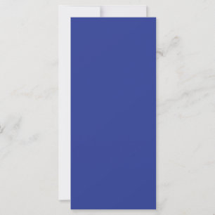 Bold Minimal Wedding Invite in Deep Blue