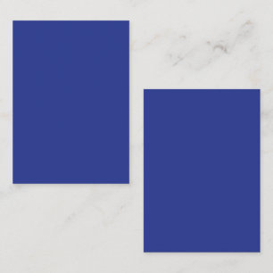 Bold Minimal Wedding Invite in Deep Blue