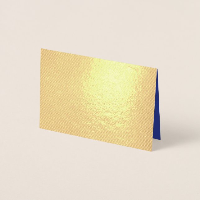 Bold Minimal Wedding Invite in Deep Blue (Front)