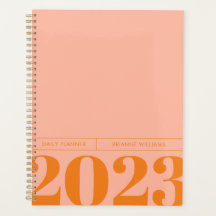 Bold Minimalist Daily Planner