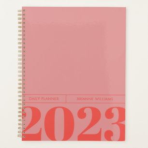 Bold Minimalist Daily Planner