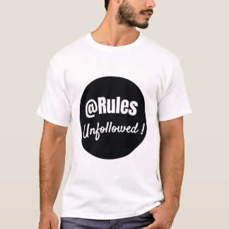 Bold minimalist quote tshirt
