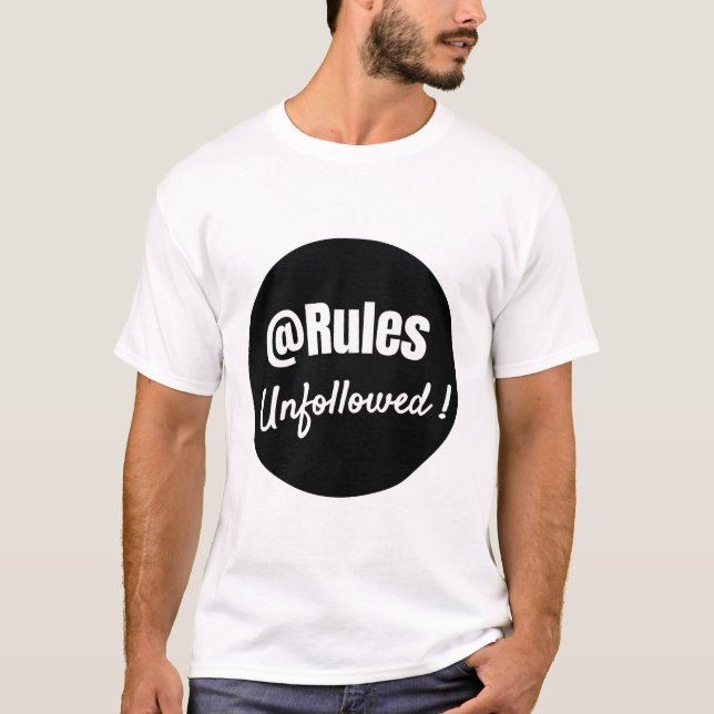Bold minimalist quote tshirt  (Front)