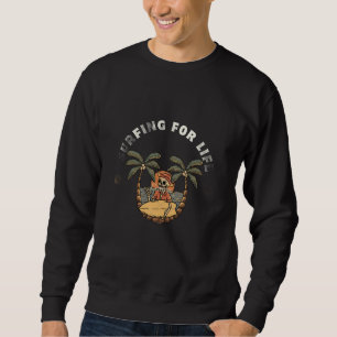 "Bold Minimalist White Text on Black T-Shirt – Mod Sweatshirt