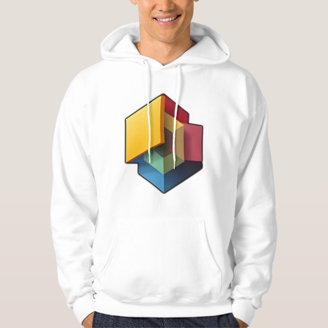 Bold & Modern Abstract Art Hoodie (Front)