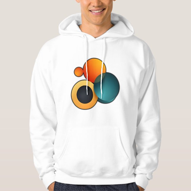 Bold & Modern Abstract Art Hoodie (Front)